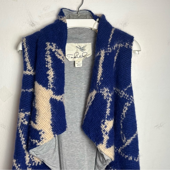 ANTHROPOLOGIE TABITHA Open Cardigan Vest - Picture 3 of 11